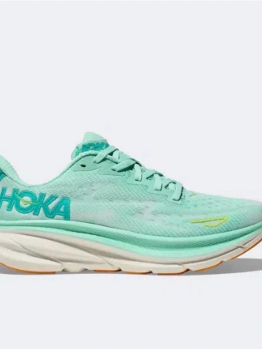 Hoka Women's Clifton 9 Seafoam/Aqua Breeze
